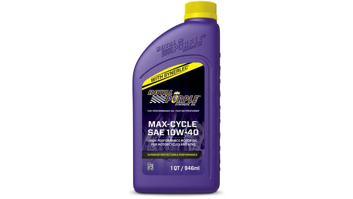 Royal Purple Max-Cycle 10W40 Motor Oil - 1 Qt 1