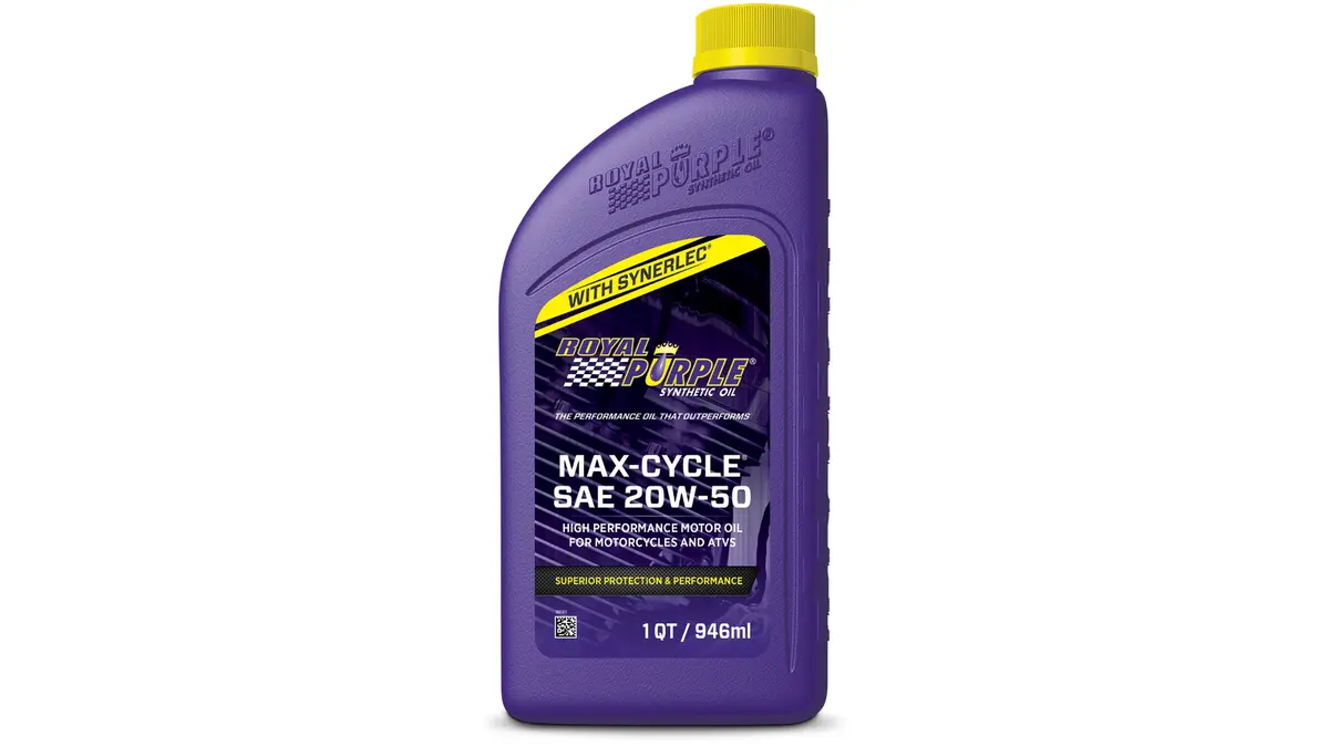 Royal Purple Max-Cycle 20W50 Motor Oil - 1 Qt 1