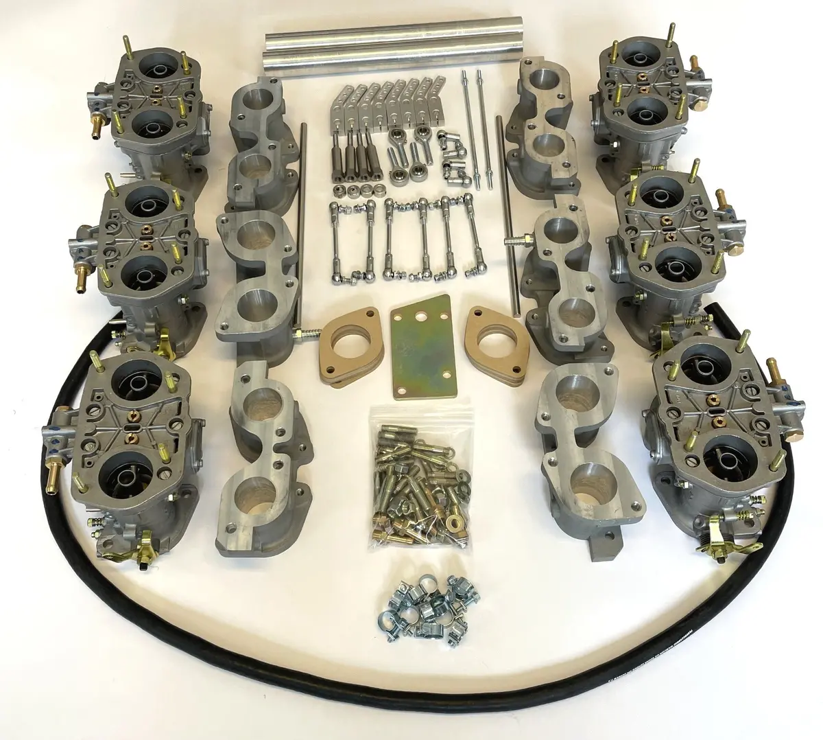 Jaguar 5.3 V12 Pre He 6 X Weber 44 Idf Weber Carb Carburettor Kit 1