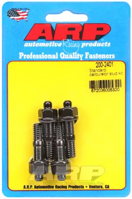 Arp 200-2401 Carburetor Stud Kit Standard Carburetor Mounting (No Spacer) 1