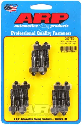 Arp 200-7610 Valve Cover Stud Kit Stamped Steel Valve Covers 1/4-20 (8-Piece) 1