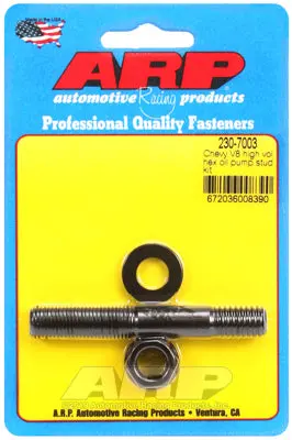 Arp 230-7003 Oil Pump Stud Kit Chevy Small/Big Block V8 With High Volume Oil Pump (Hex Nut) 1