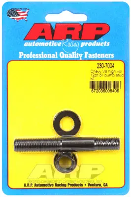 Arp 230-7004 Oil Pump Stud Kit Chevy Small/Big Block V8 With High Volume Oil Pump (12-Point Nut) 1