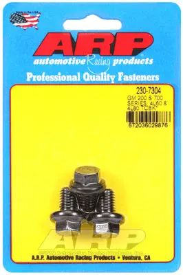 Arp 230-7304 Torque Converter Bolt Kit Gm 200 And 700, 4L60 And 4L80 (3 Piece - Car) 1