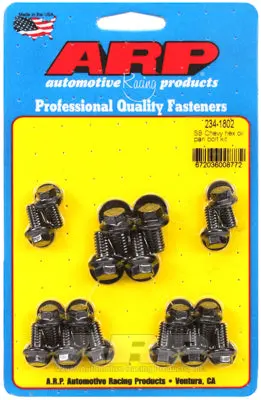 Arp 234-1802 Oil Pan Bolt Kit Chevrolet Small Block 265-400 Cid 1
