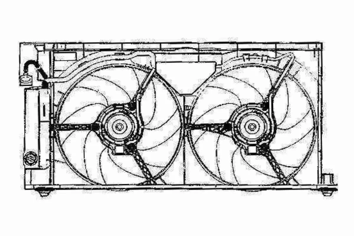 Fan, Engine Cooling - V22-01-1761 1