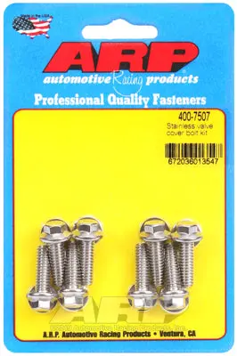 Arp 400-7507 Valve Cover Bolt Kit 1/4-20 Cast Aluminum Valve Covers 1