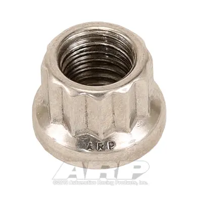 Arp 400-8300 12-Point Flanged Nut 1/4-28 Arp Stainless 1