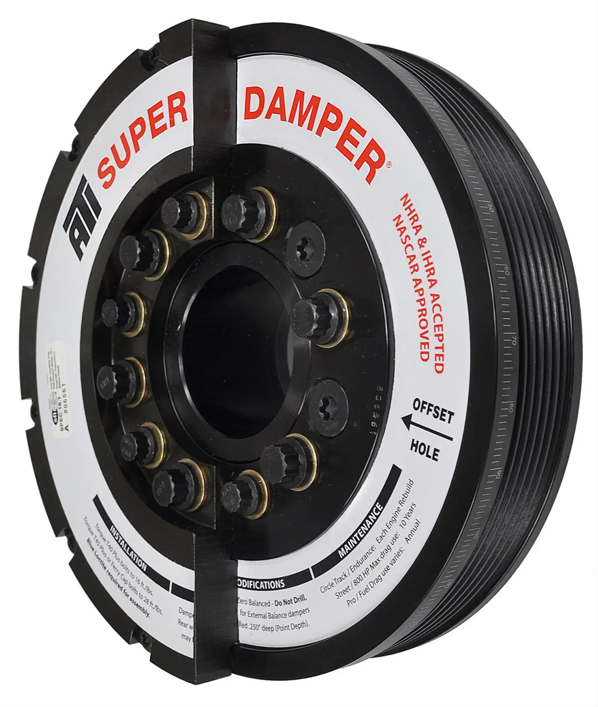 Ati Super Damper 6.6L Duramax Lb7 & Lly Sfi 1