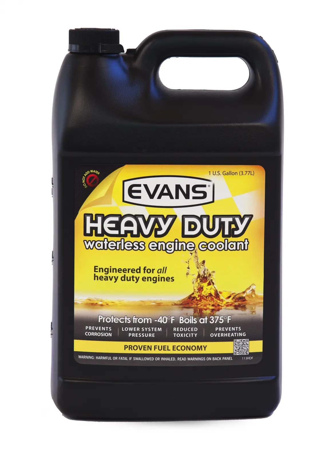 Waterless Heavy Duty Engine Coolant Gallon Evans Cooling. 1
