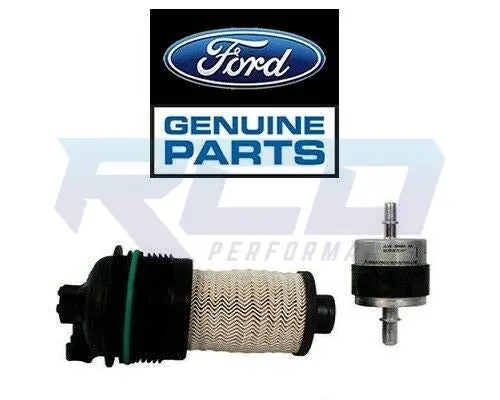 Motorcraft Fd-4627 2018 + 3.0L Ford Power Stroke Fuel Filter Kit 1