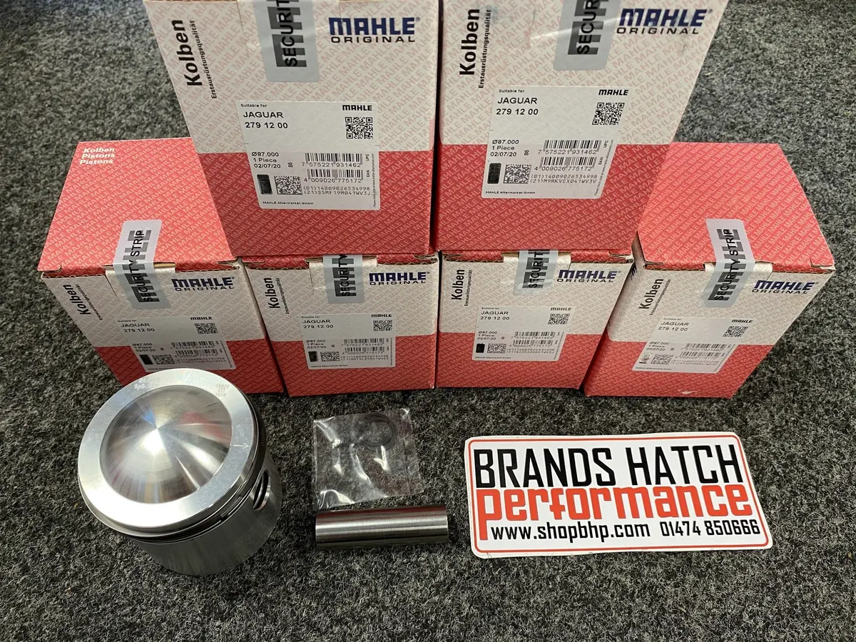 Jaguar 3.8 Xk E-Type Xk150 Standard Std 86.99Mm Bore 9:1 Mahle Pistons X 6 2791200 1