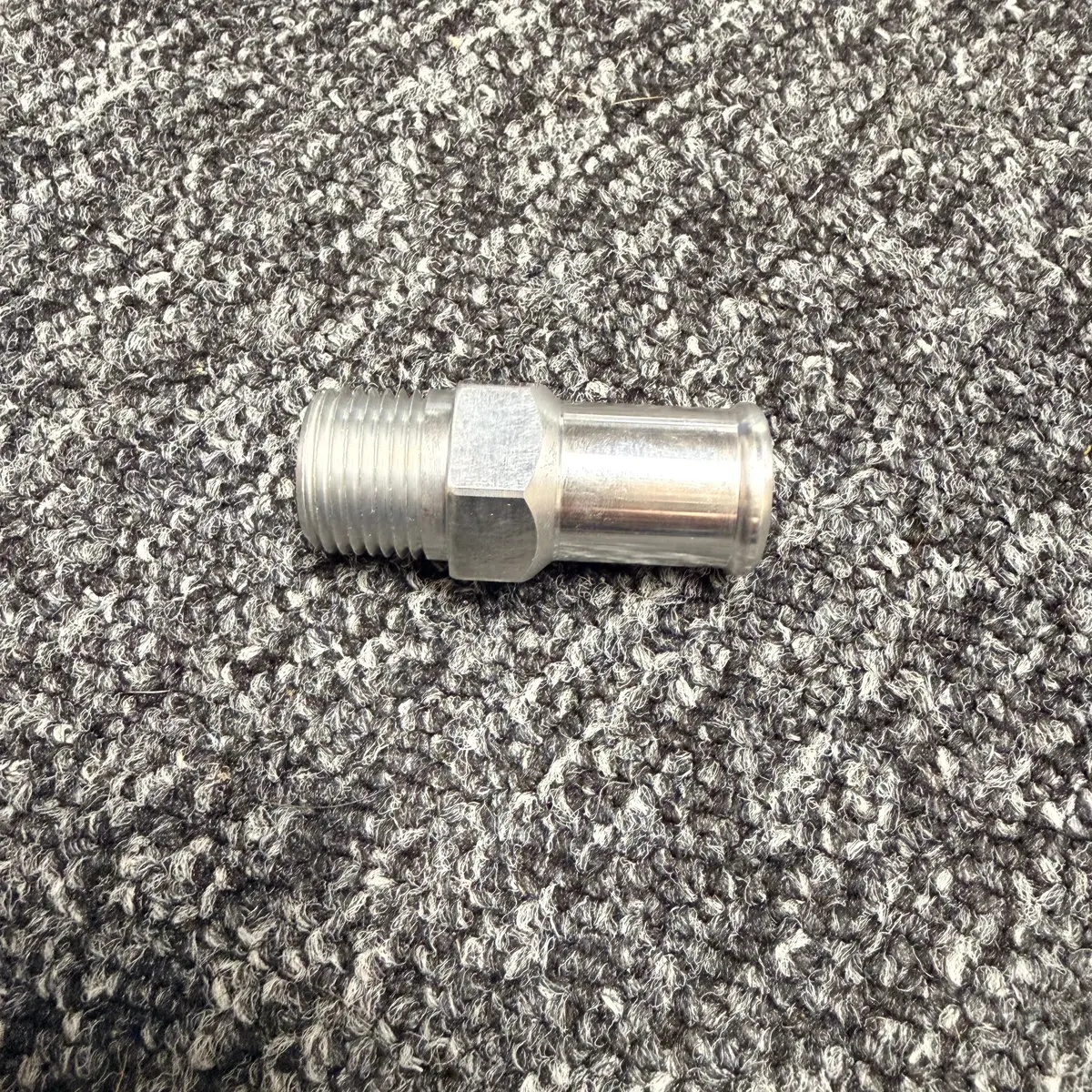 Ford Kent Crossflow & Pre-Crossflow Alloy Hose 3/8" Npt Straight Type Adaptor 1