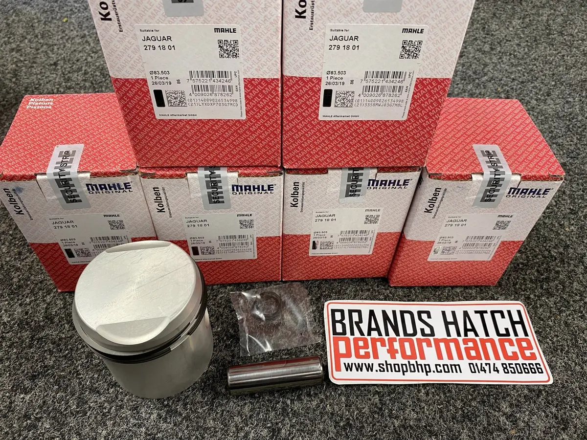Jaguar 3.4 Xk Xk120 Xk140 Xk150 +20 Thou 83.5 Bore 9:1 Mahle Pistons X 6 2791801 1