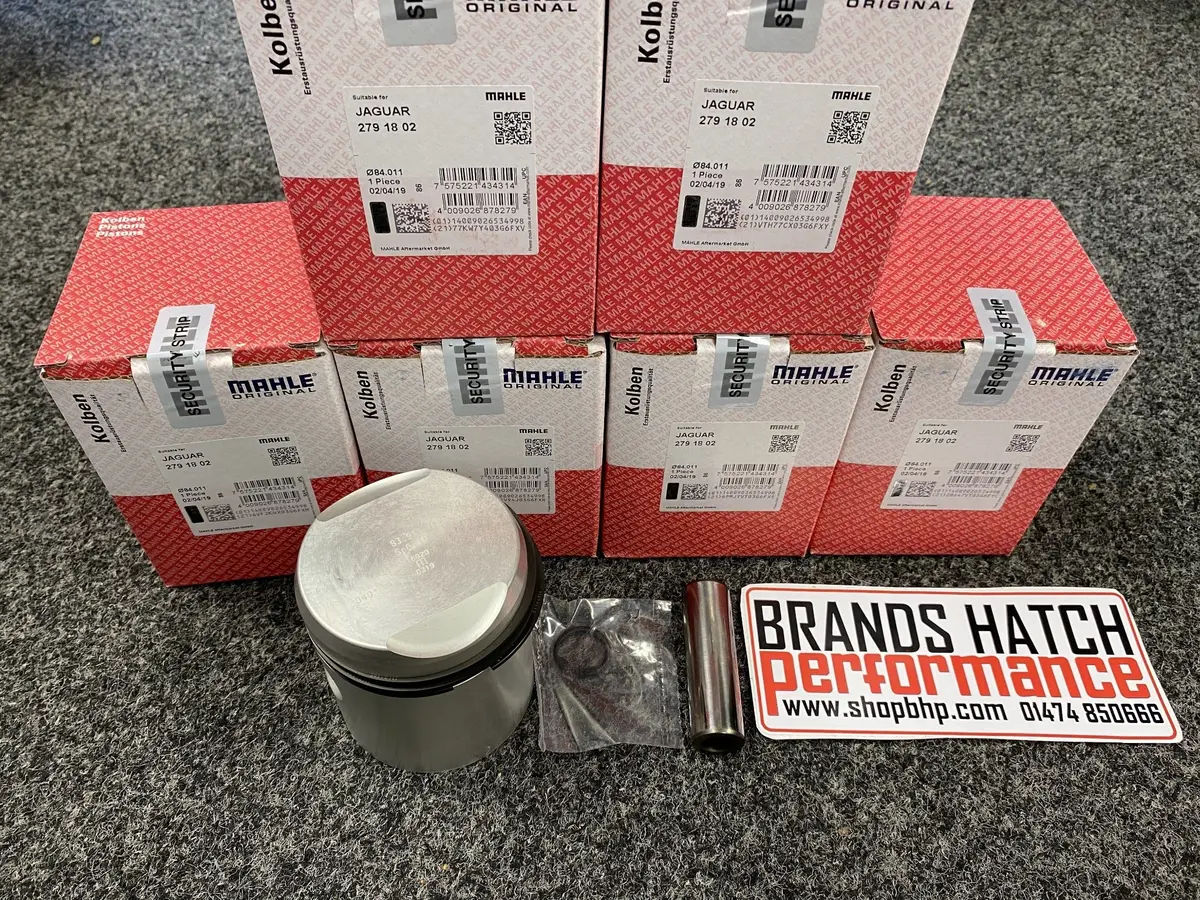 Jaguar 3.4 Xk Xk120 Xk140 Xk150 +40 Thou 84.01Mm Bore 9:1 Mahle Pistons X 6 2791802 1
