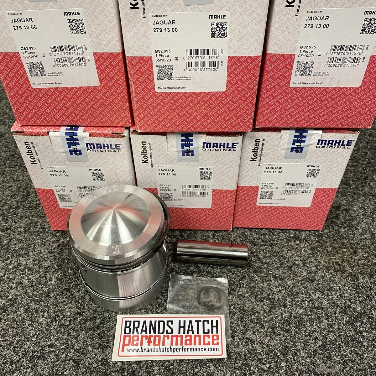 Jaguar 3.4 Xk Xk120 Xk140 Xk150 Std 82.99 Bore 8:1 Mahle Pistons X 6 2791300 2