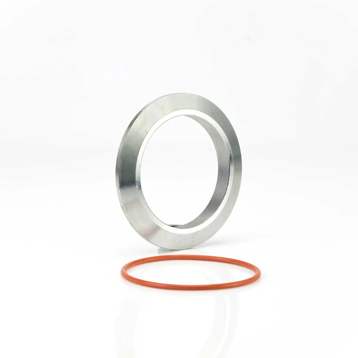 Mild Steel S400 3" Weld On Cac V Band Flange And O-Ring Kit. 1