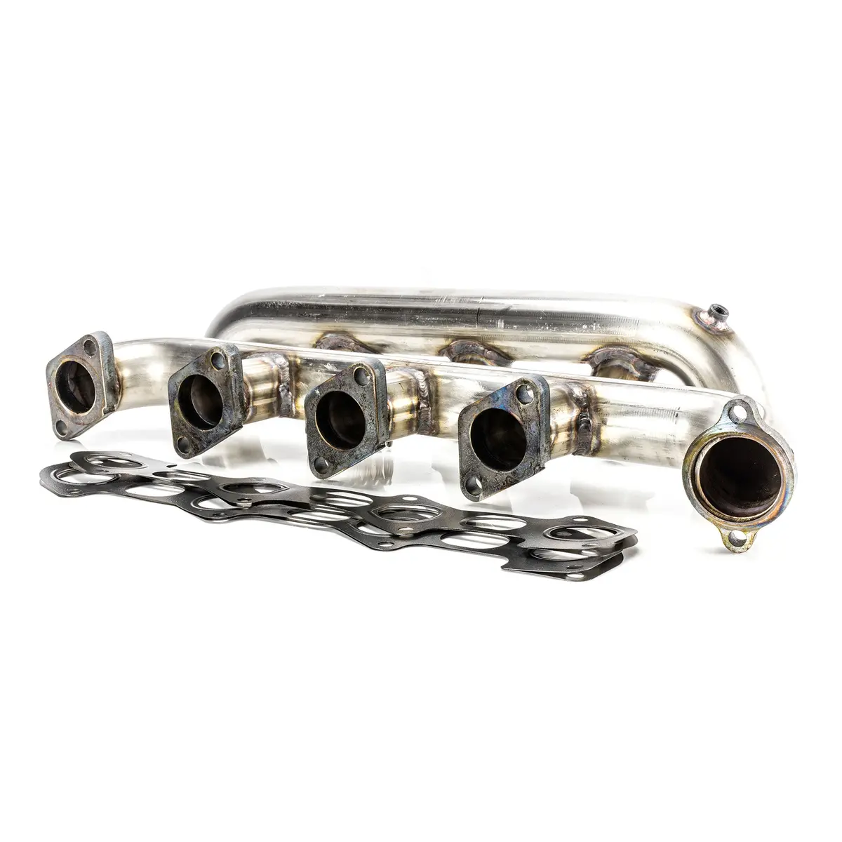 6.0L Ford Power Stroke 304 Stainless Steel Tubular Exhaust Manifold Set 1
