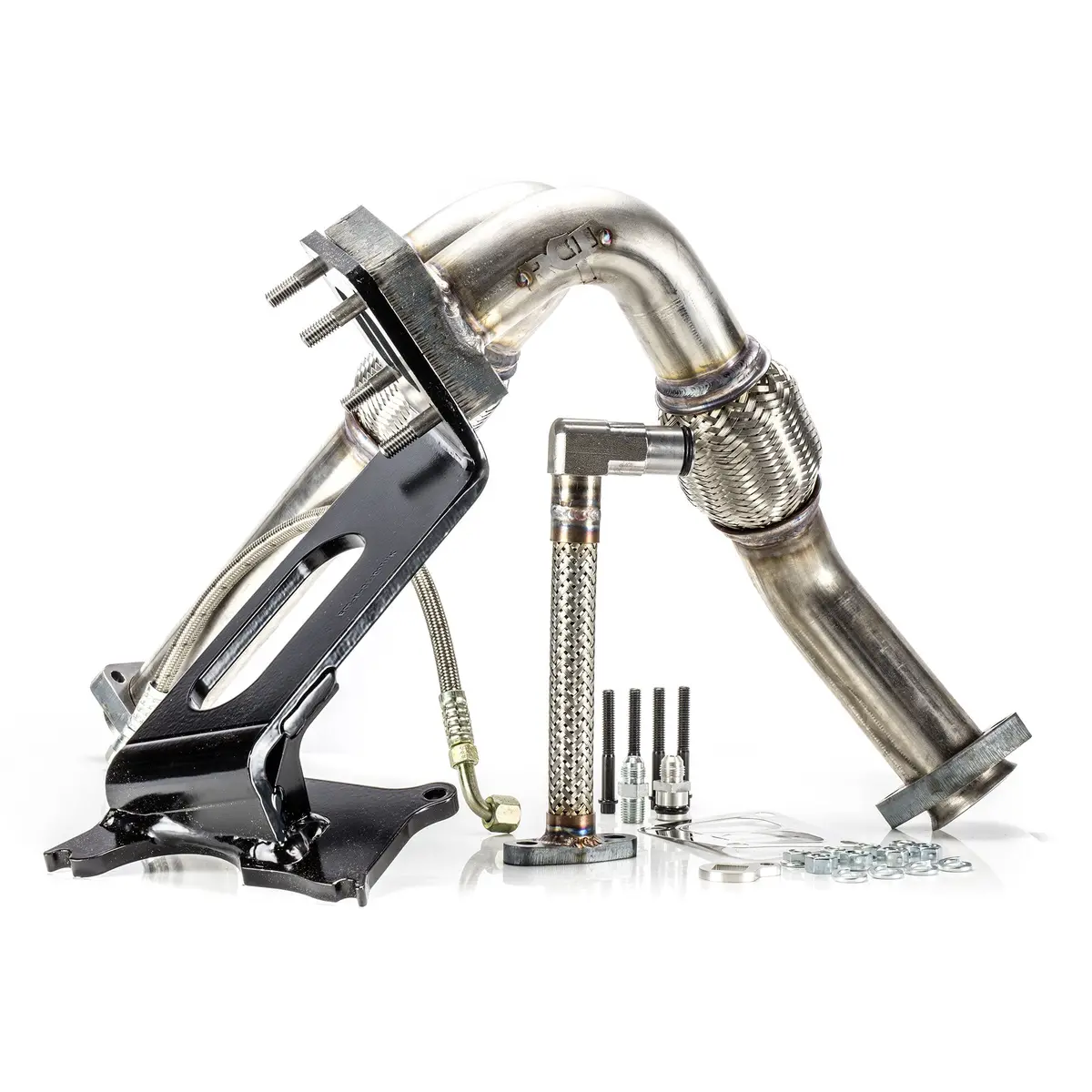 6.0L Ford Power Stroke T4 Turbo Mounting Kit 1