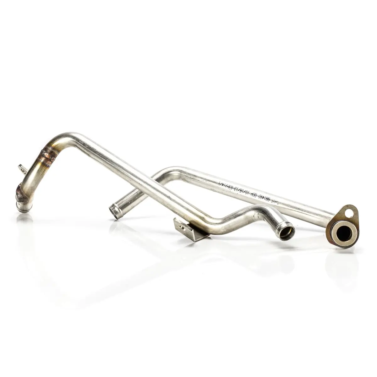 6.4L Ford Power Stroke 3/4 Aa€� 304 Stainless Steel Replacement Heater Hose Tube 1