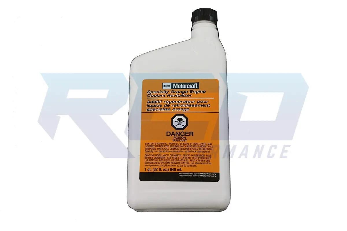 Genuine Ford Fluid Vc-12 Orange Specialty Revitalizer Engine Coolant - 1 Quart 1