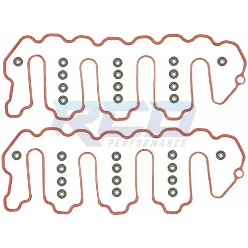 Fel-Pro 6.6L Duramax 2004.5 - 2010 Lly Lbz Lmm Upper Valve Cover Set With Grommets 1