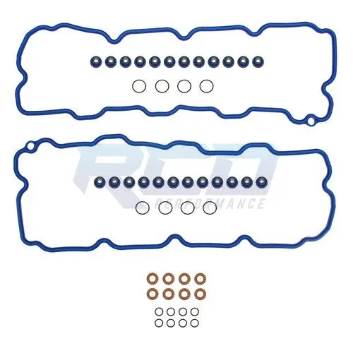 Fel-Pro 6.6L Lb7 Duramax Valve Cover Gasket Set W/ Injector Seals 1
