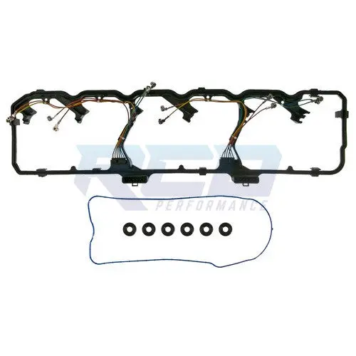 Fel-Pro 2007 - 2018 Dodge Ram 6.7L Cummins Valve Cover Gasket Set W/Isolator Grommets 1