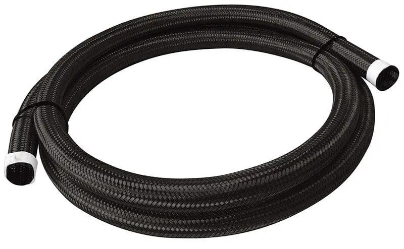Af111-014-1Mblk: 9/16" (14Mm) Black Stainless Braided Hose Cover 1