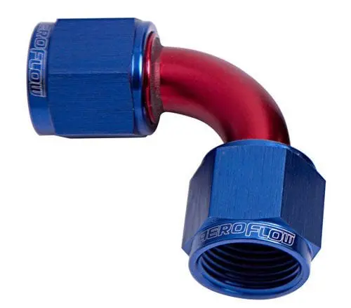 90-Degree -6An Female Swivel Coupler – Rotating Fitting For Tight Installations (Af133-06) 1