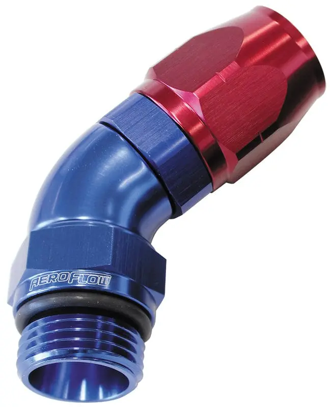 -8 Orb To -10An Full-Flow 45° Male Swivel Hose End Fitting Af544-10-08 1