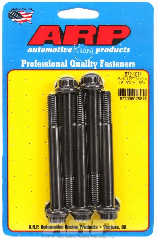 Arp 672-1011 Chromoly Bolts – High-Tensile Strength Fasteners For Critical Applications 1