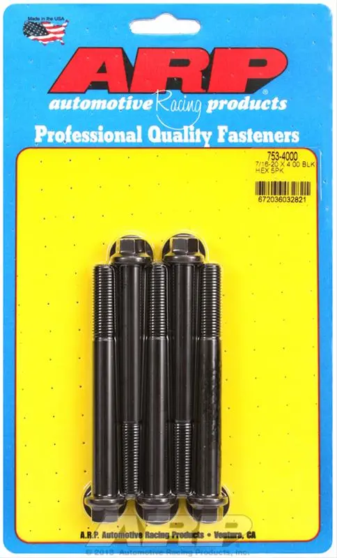 Arp 753-4000 Chromoly High-Strength Engine Bolts 1