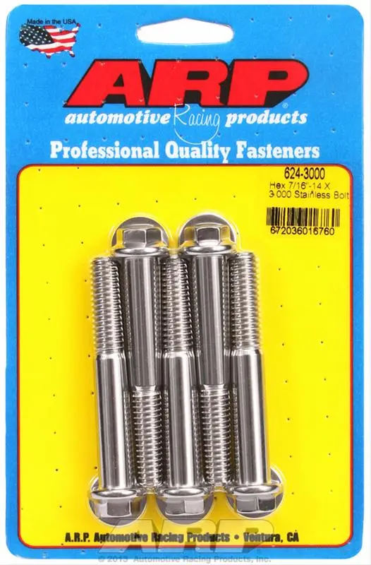 Arp Stainless Steel Engine Bolts – High-Strength Fasteners For Critical Assembly Points 1