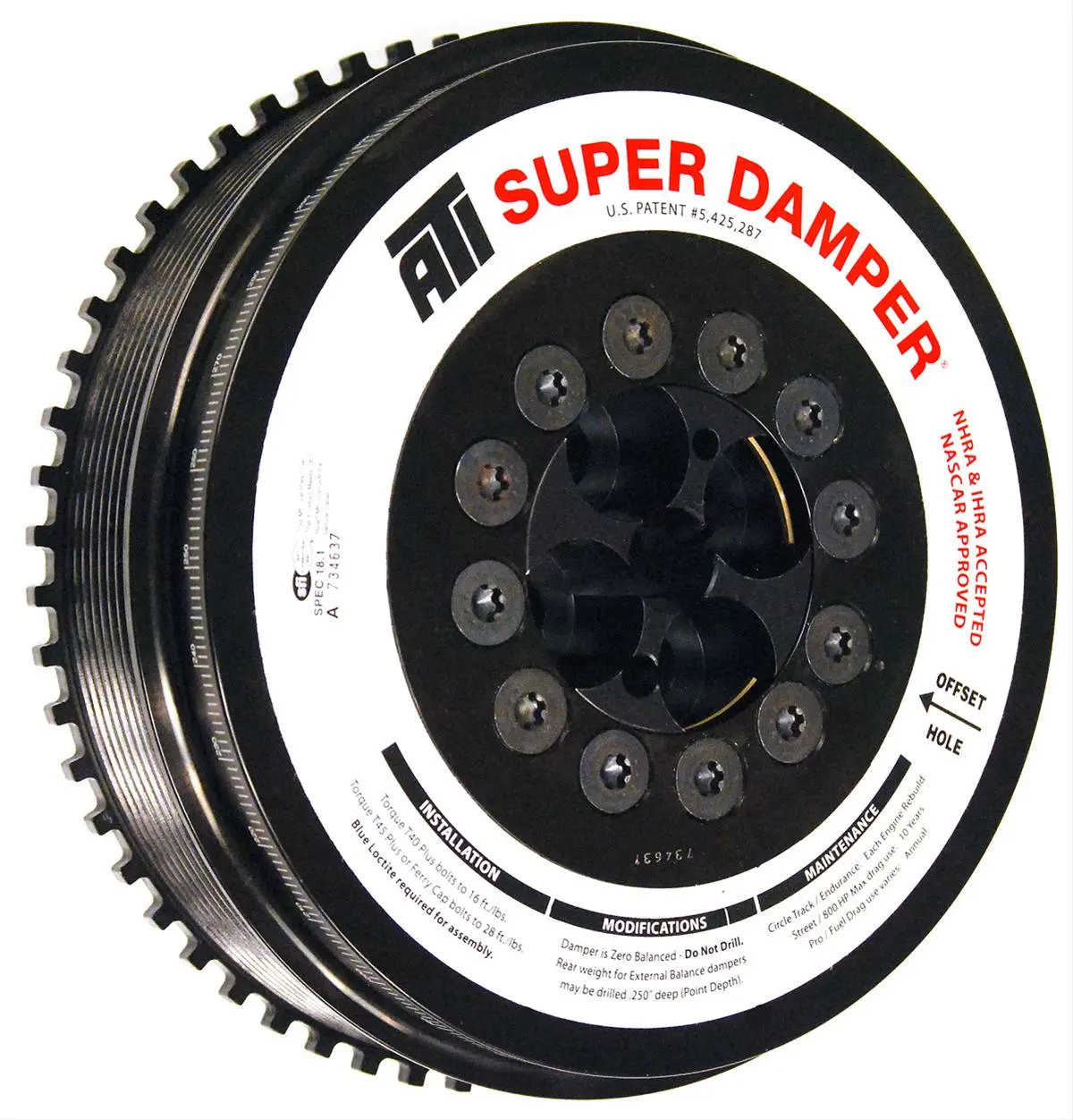 Ati Super Damper 6.7L Cr 07.5 - 2019 Cummins Sfi 1