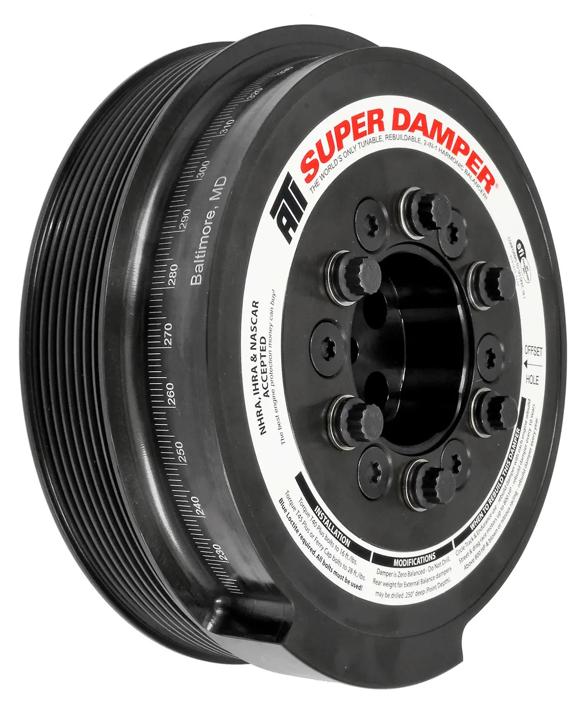 Ati Super Damper 6.0L Ford Power Stroke Sfi 1