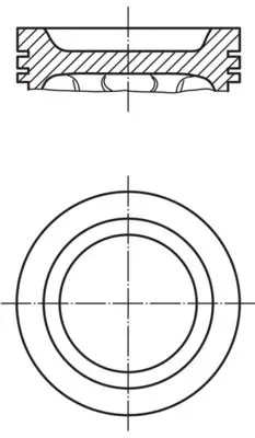 Piston - 279 17 00 1