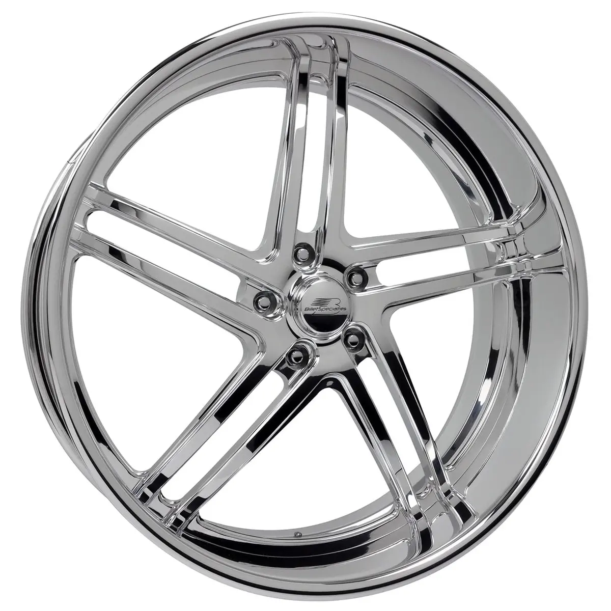 Billet Specialties Blvd Series 83" Polished Custom Wheel - 24X10" With 5X120Mm Bolt Pattern (Dt83241) 1