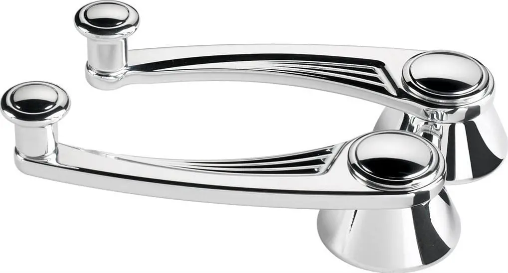 Polished Ball-Milled Interior Window Crank Handle - Classic Style (Bs46525) 1