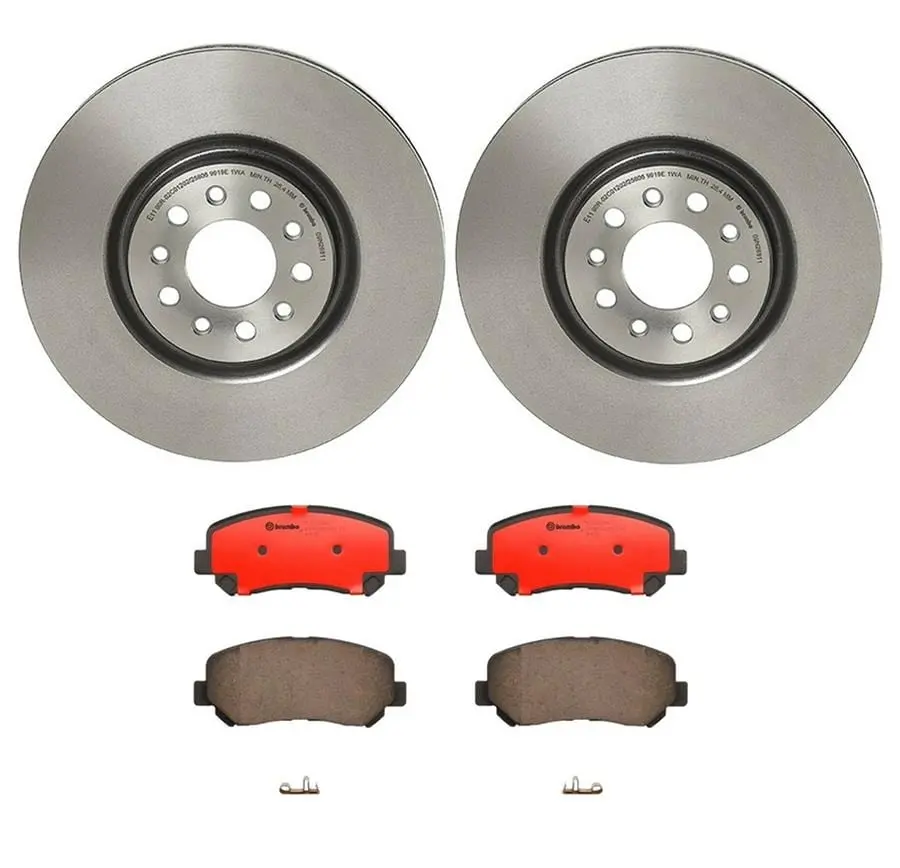 Brembo Kt00886 Brake Pad And Rotor Kit For High-Performance Disc Brakes 1