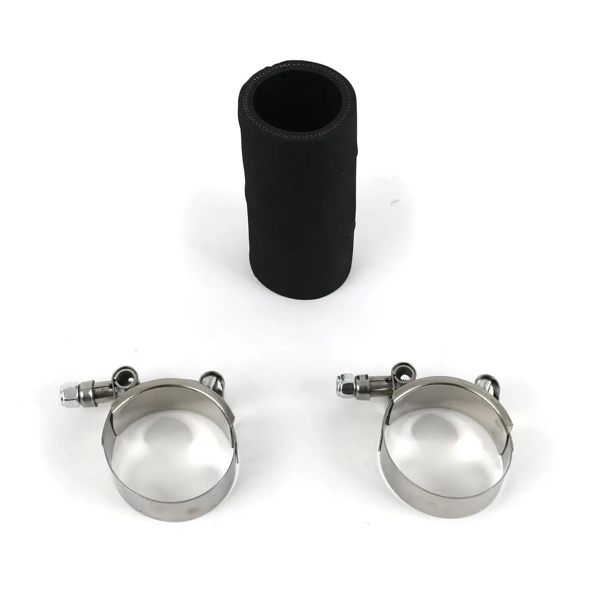 Classic Performance Fuel Line Hose & Clamp Kit - Gas Tank Feed (Cpffk-B) 1