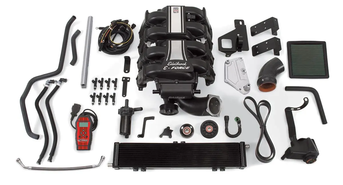 Edelbrock 1584 E-Force Stage 1 Supercharger Kit For Ford F-150 1