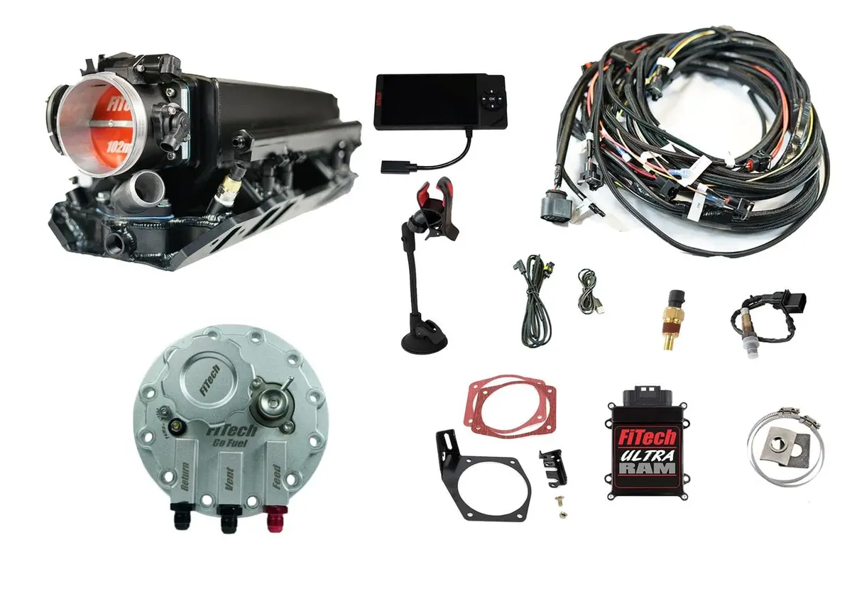 Fitech 36332 Ultra Ram Efi Master Kit With 800 Hp In-Tank Fuel Pump 1