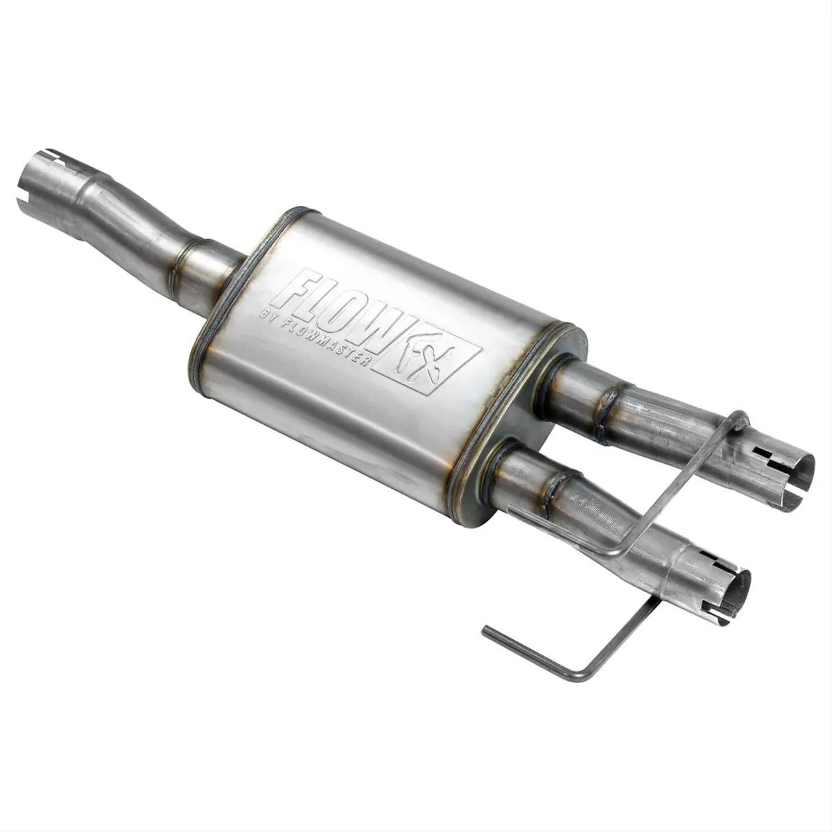 Flowmaster Flowfx Performance Muffler - Dual Inlet, 3" Inlet/Outlet (717835) 1