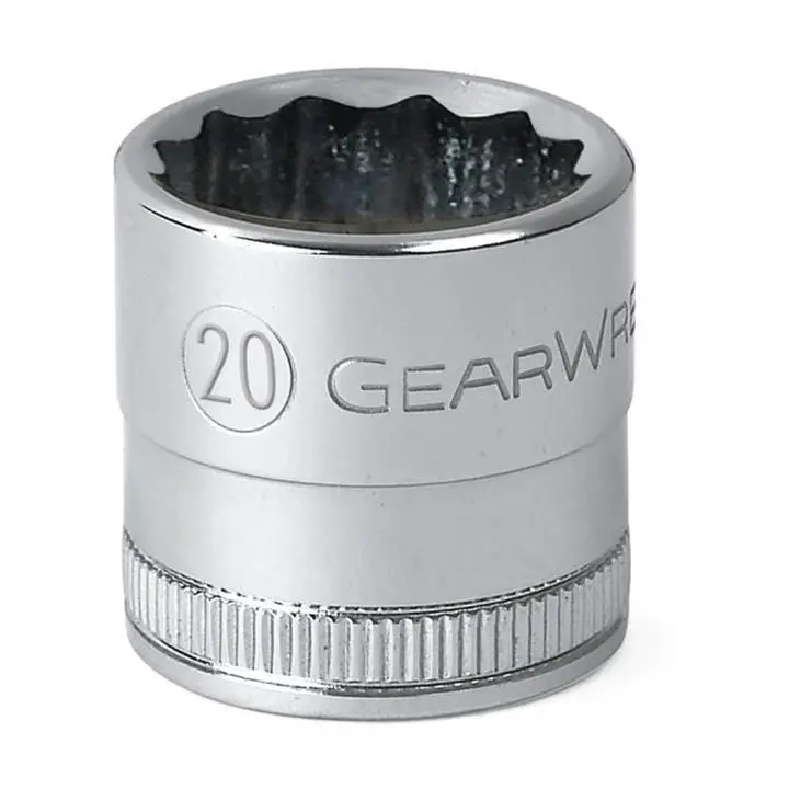 Gearwrench 80746 Standard Socket Set – Ergonomic Design, Full Polish Finish 1