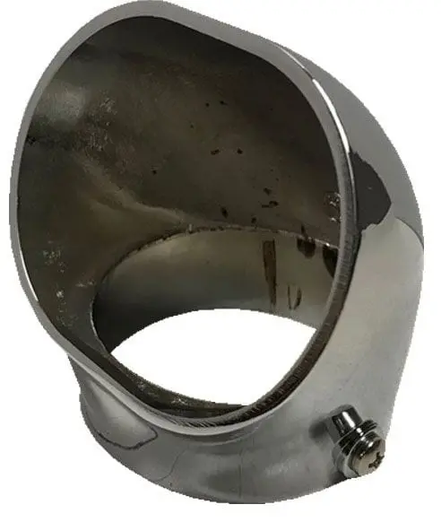 Chrome-Finished Alloy Air Scoop Intake Duct – Mnje9600 1