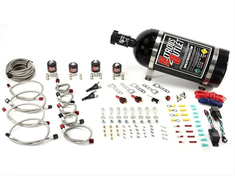 Nitrous Outlet Efi Dual-Stage Single-Nozzle Nitrous System (00-10043-15) 1