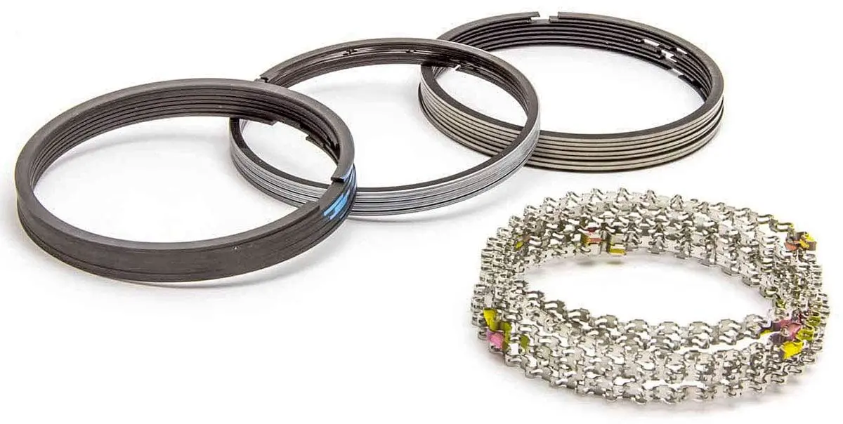 Cast V8 Piston Ring Set – Oversize 0.040", Compatible With Standard Bore Engines 1