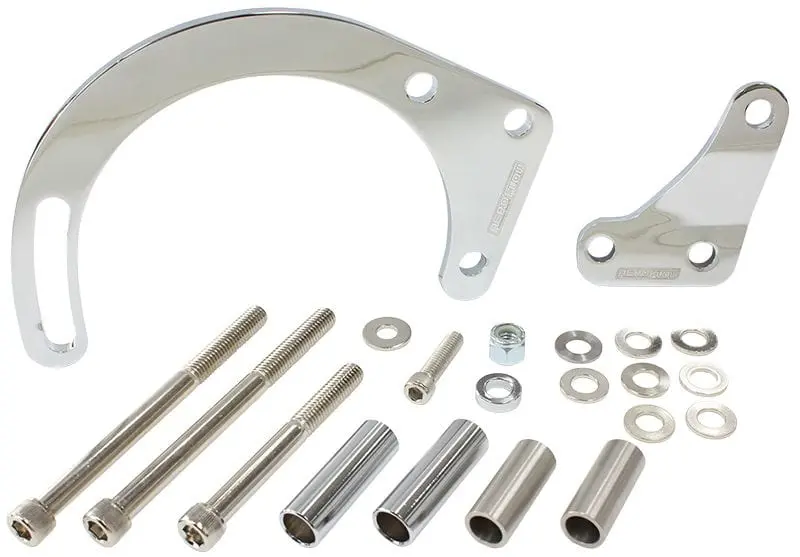 Low-Profile Alternator Mounting Bracket – Af64-4010, Compact Billet Aluminum Design 1