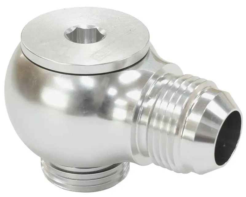 Af909-12S Low-Profile 90° -12 Orb To -12 An Male Adapter Fitting 1